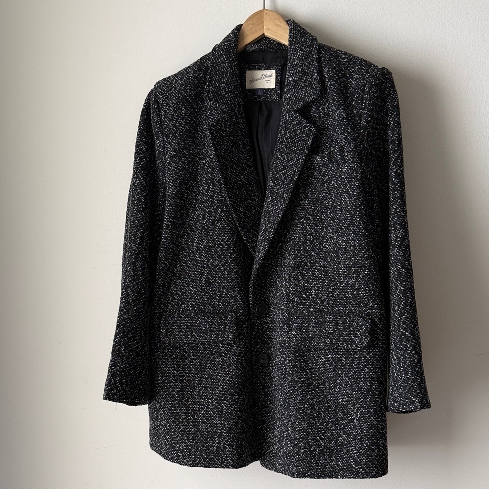 Universal Thread Women’s Charcoal Tweed Jacket